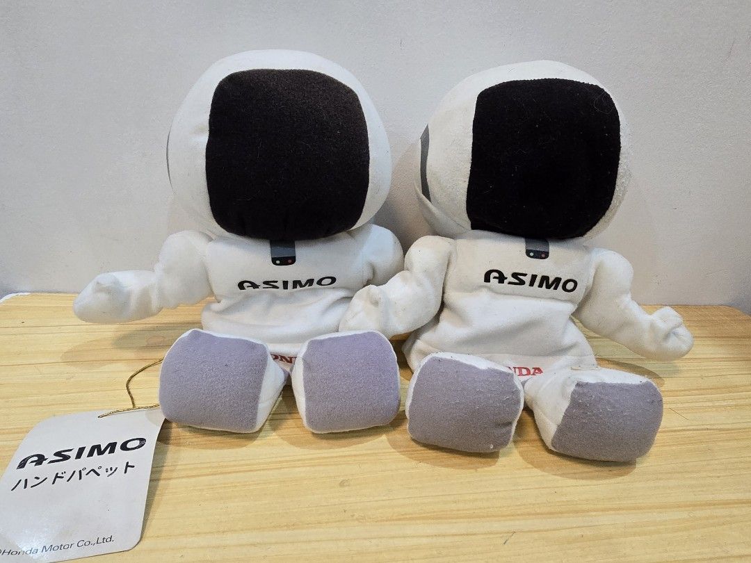 Rare Honda Asimo Plush / Puppet Toy (Category: Plushies & Soft Toys) located in Quezon City. Submitted by babylianne (Listing ID 1299063936, Image 2). Description: Original Honda Asimo Collectible Rare Item Hard to Find Purple 1080 ❌️SOLD Gray 1080 Articulated 2500 In Very Good Condition Vintage AS IS - What you see, Is what you get Actual Photo Posted.