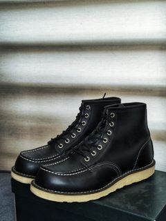 Red Wing 8130 Moc Toe Boot - Black