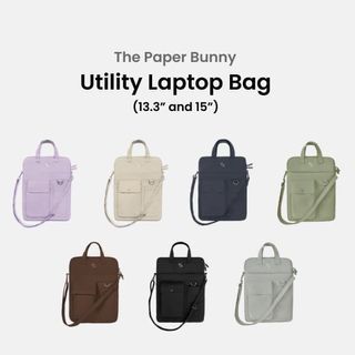 [SG PASABUY] The Paper Bunny - Utility Laptop Bag