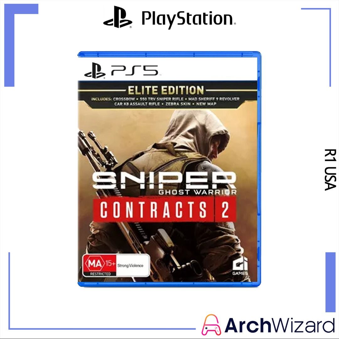 Sniper Ghost Warrior Contracts 2 Elite Edition - Sniper Game 🍭 Playstation  5 Game - ArchWizard, Video Gaming, Video Games, PlayStation on Carousell