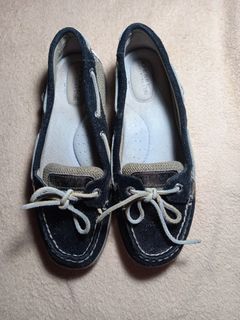 SPERRY TOPSIDER Women's Loafers Size 6M Leather with Issue Bought in the USA