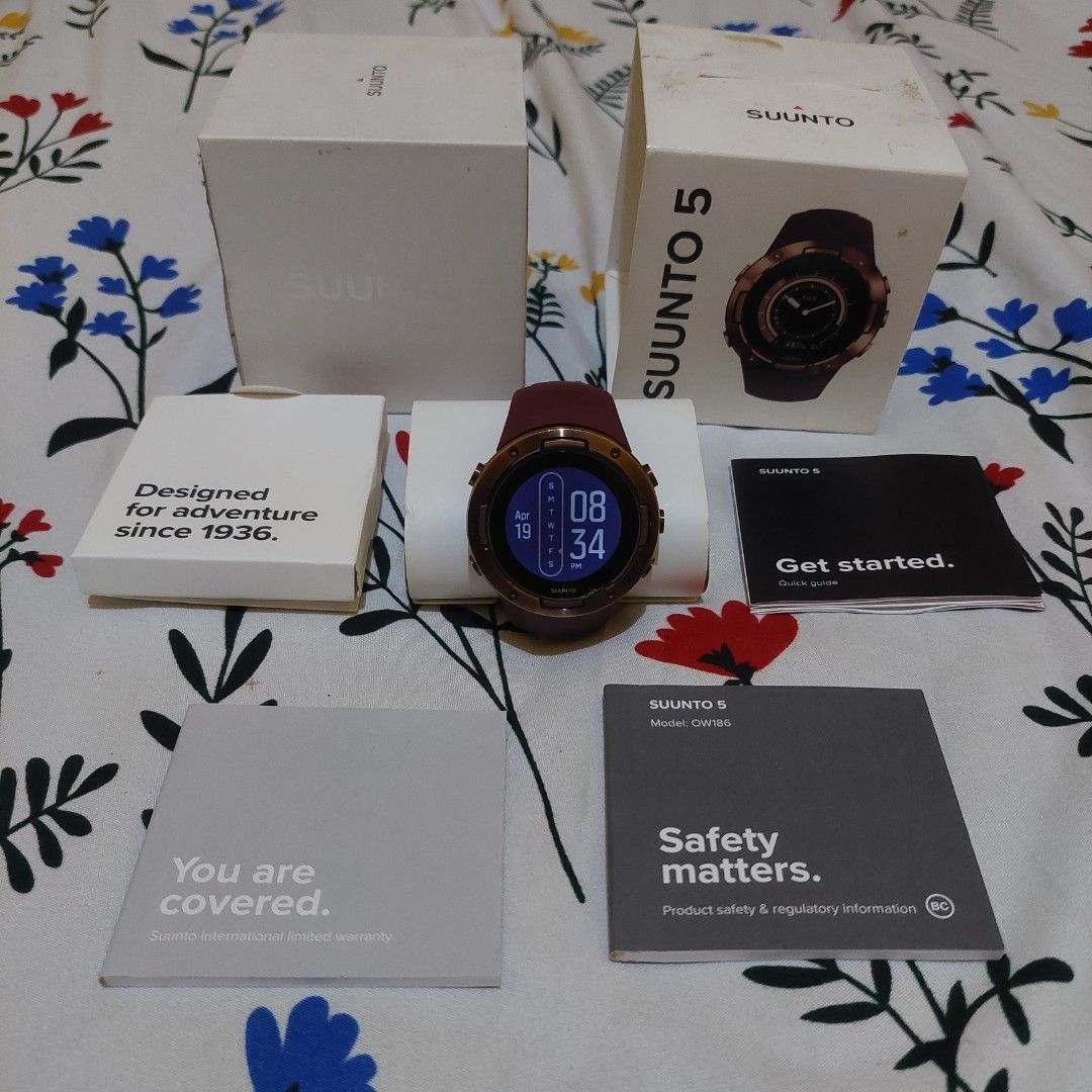 Refurbished Suunto Suunto Model Ow186 Smartwatch Suunto Gps