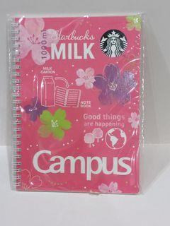 starbucks japan original 2024 sakura campus ring notebook