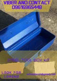 STEEL TOOL BOX KIT