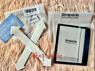 Strapsicle with Clear Case for Kindle OASIS 2/3 (White)