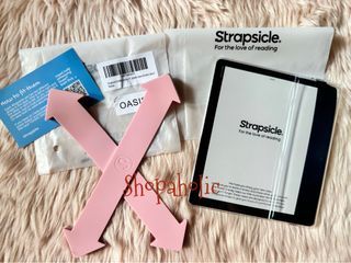 Strapsicle with Clear Case for Kindle OASIS 2/3 (Blush)