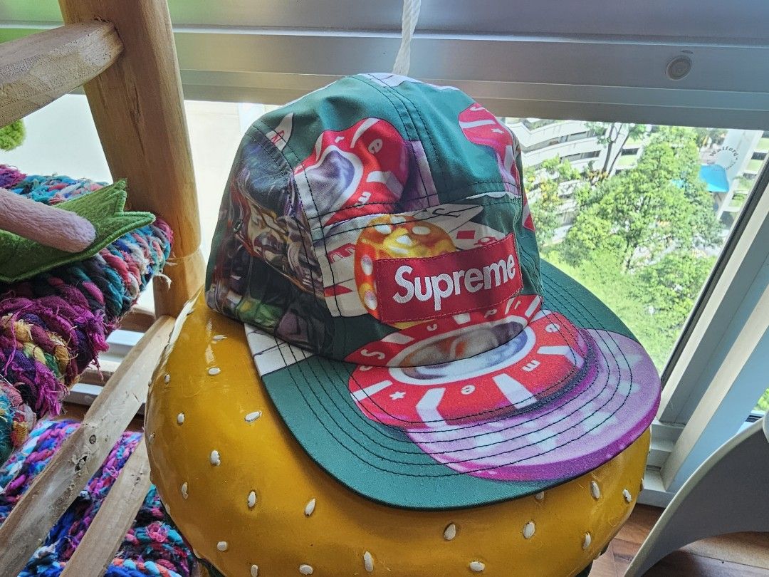 Supreme casino cap Men s Fashion Watches Accessories Caps Hats on Carousell