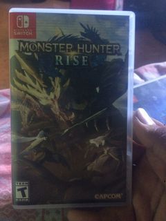 Switch Monster hunter rise (second hand)