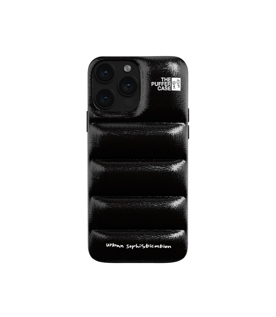 新品　THE PUFFER CASE NOIR iPhone15pro MAX The Puffer Case® - Noir | Urban Sophistication
