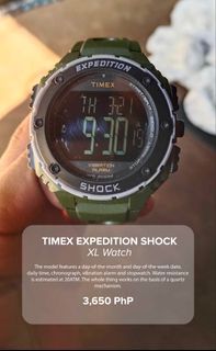 Timex Expedition Shock