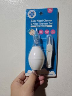 Tiny Buds Nasal Cleaner Aspirator Tweezer Set php120 for 2