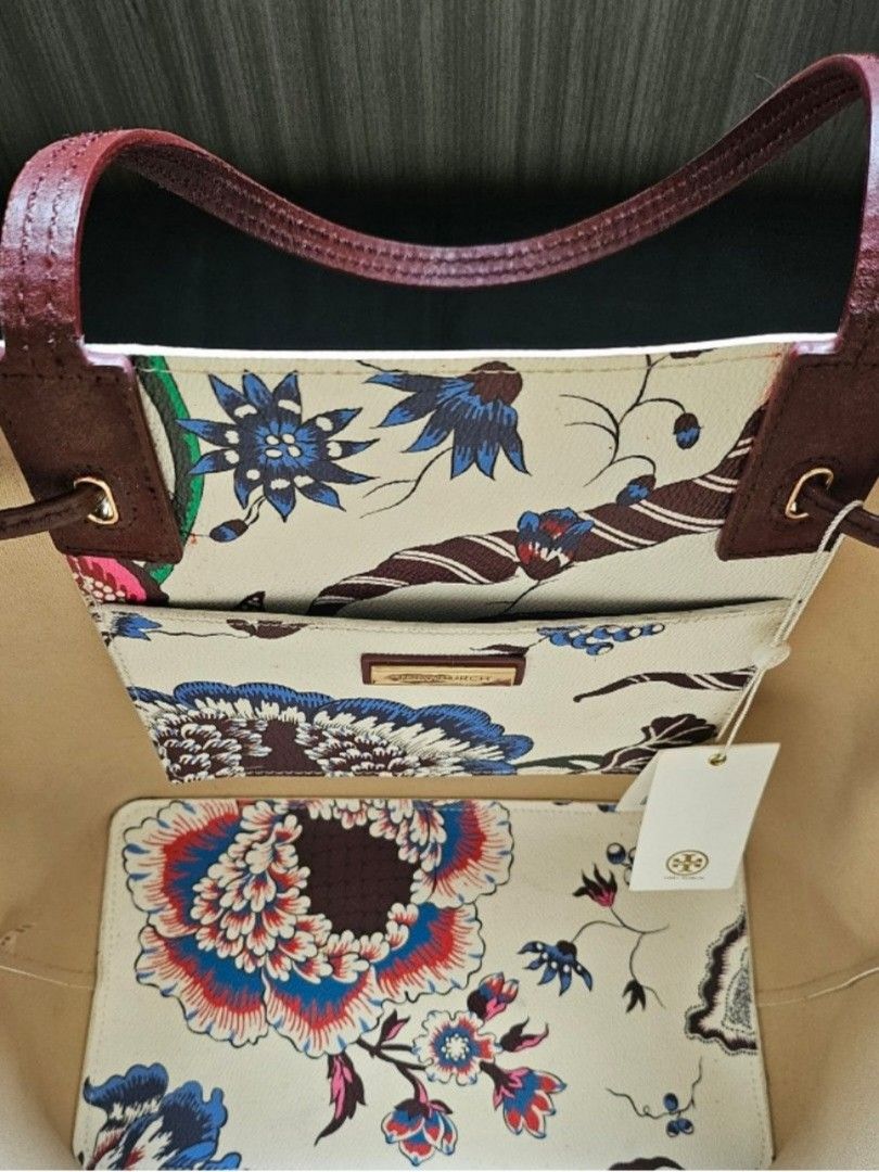 Tory burch kerrington drawstring tote new arrivals