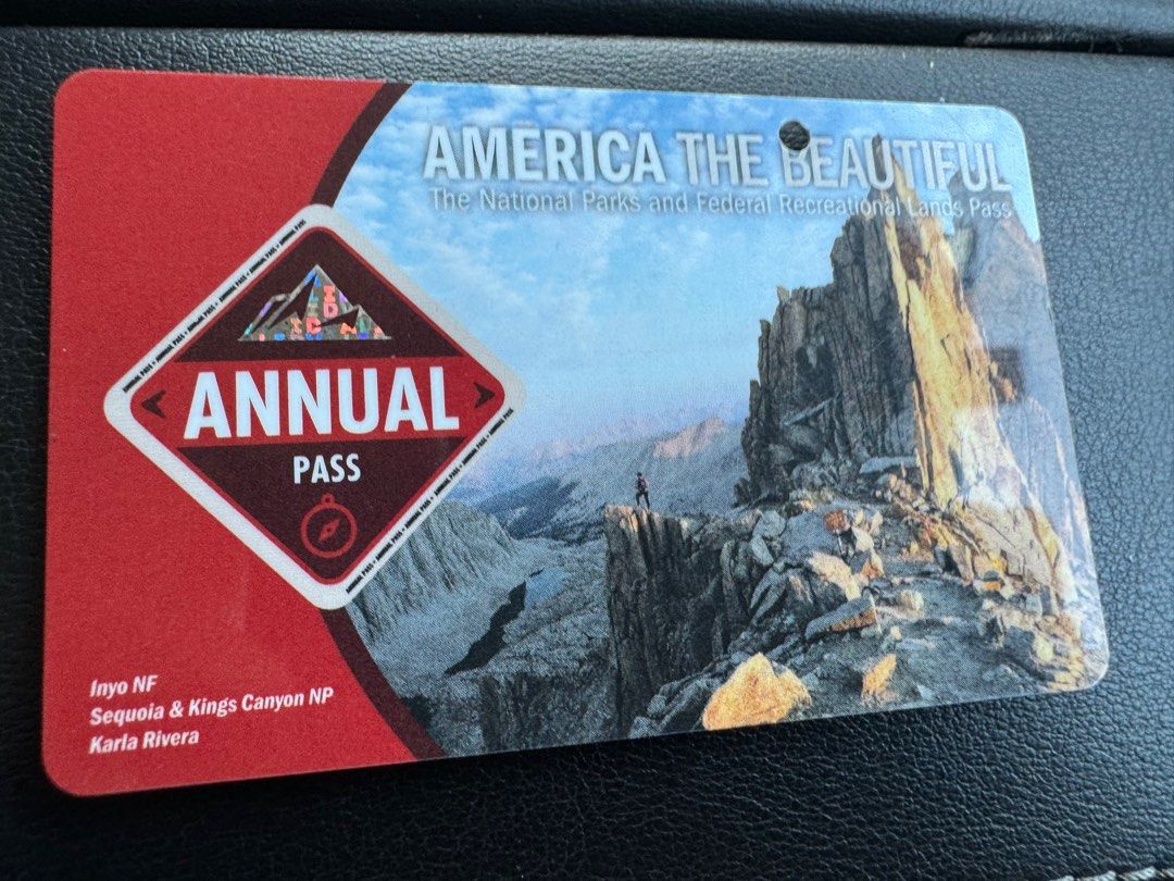 United States National Parks Annual Pass (expiring end May 2024