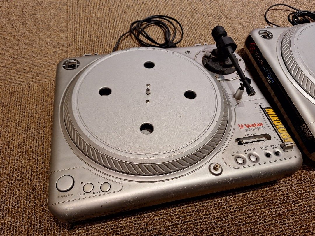 Vestax PDX - 2000 DJ Turntable (As Is/ Pair)