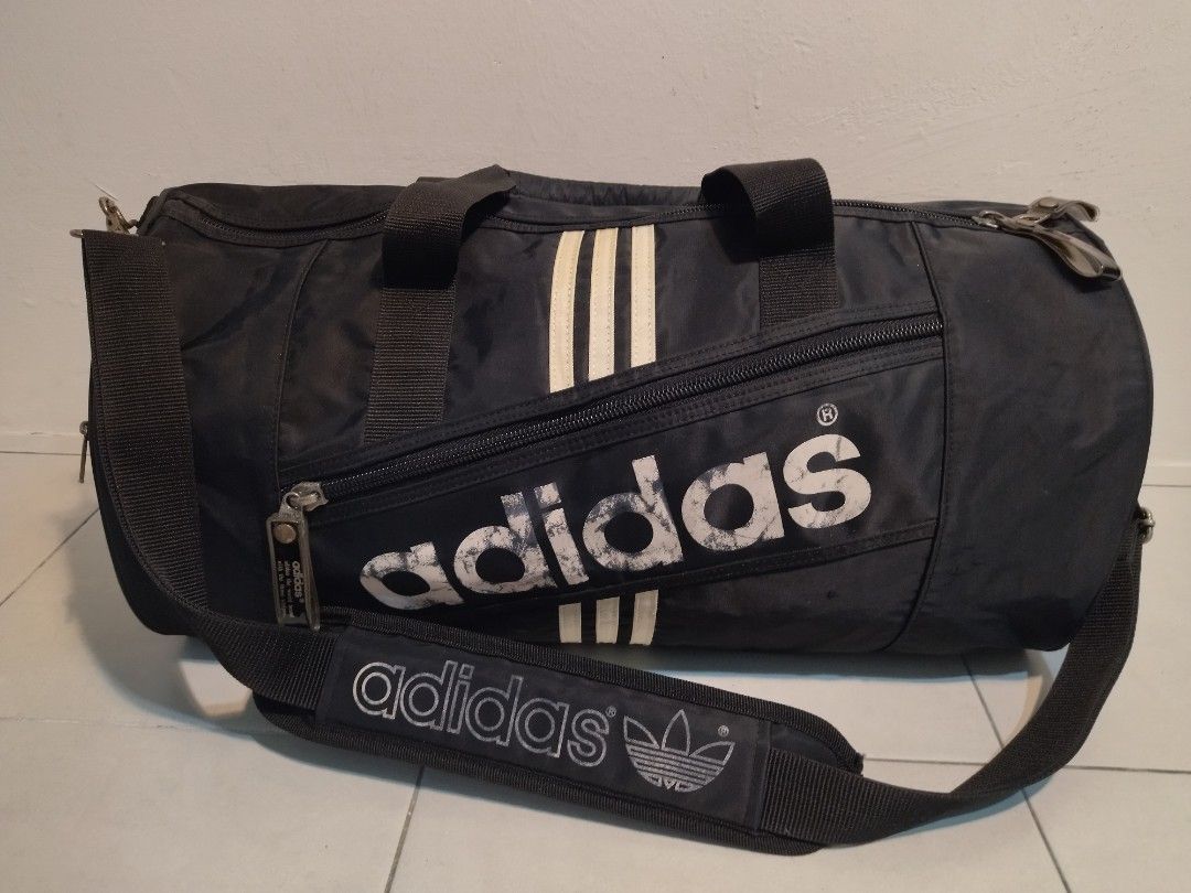 Vintage Adidas Duffle Bag 90s, Men's Fashion, Bags, Belt bags, Clutches