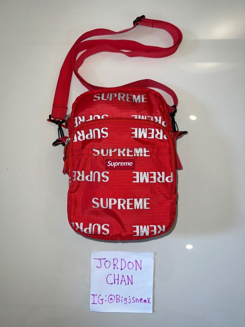 Supreme 3m reflective repeat shoulder bag discount