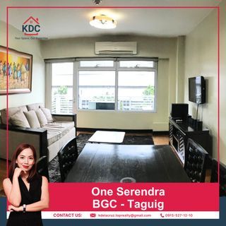1 Bedroom Unit for Sale in One Serendra, BGC - Taguig City