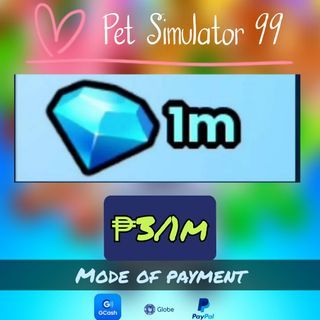 1m gems ps99 - Pet Simulator 99