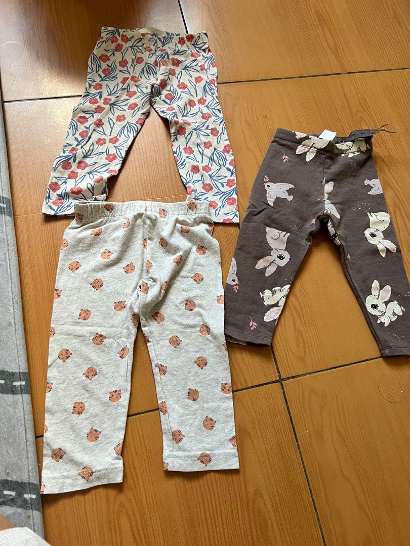 3 pcs pajama leggings 9-12 months (Category: Babies & Kids Fashion) located in Quezon City. Submitted by fayebree (Listing ID 1296245941, Image 2). Description: .