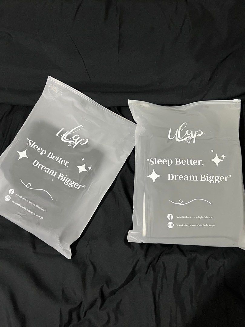 5 in 1 Ulap Bedsheet PH Beddings (Category: Bedding & Towels) located in Las Pinas. Submitted by achee.mnl (Listing ID 1296301269, Image 1). Description: Brand New 5-in-1 Ulap Bedsheet PH Bedding Set - Luxurious Dark Grey Brand: Ulap Bedsheet PH Condition: Brand new (Bought for over 4,000 PHP as a set) Size: Double (54”x75”) Color: Dark Grey Comes with: (5 in 1) - 2 Pillow Cases (Standard Size: 20” x 30”) - 1 Fitted Sheet (Bed Cover) for Full Dou