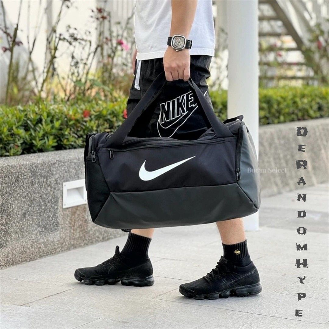 authentic Nike duffel bag Brasilia Nike swoosh small authentic Nike duffle bag Brasilia roller skates ice skating skating swimming