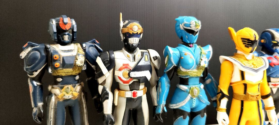 Action Figures (Kamen Rider, Sazer X, Power Ranger, Justirisers), Toys ...