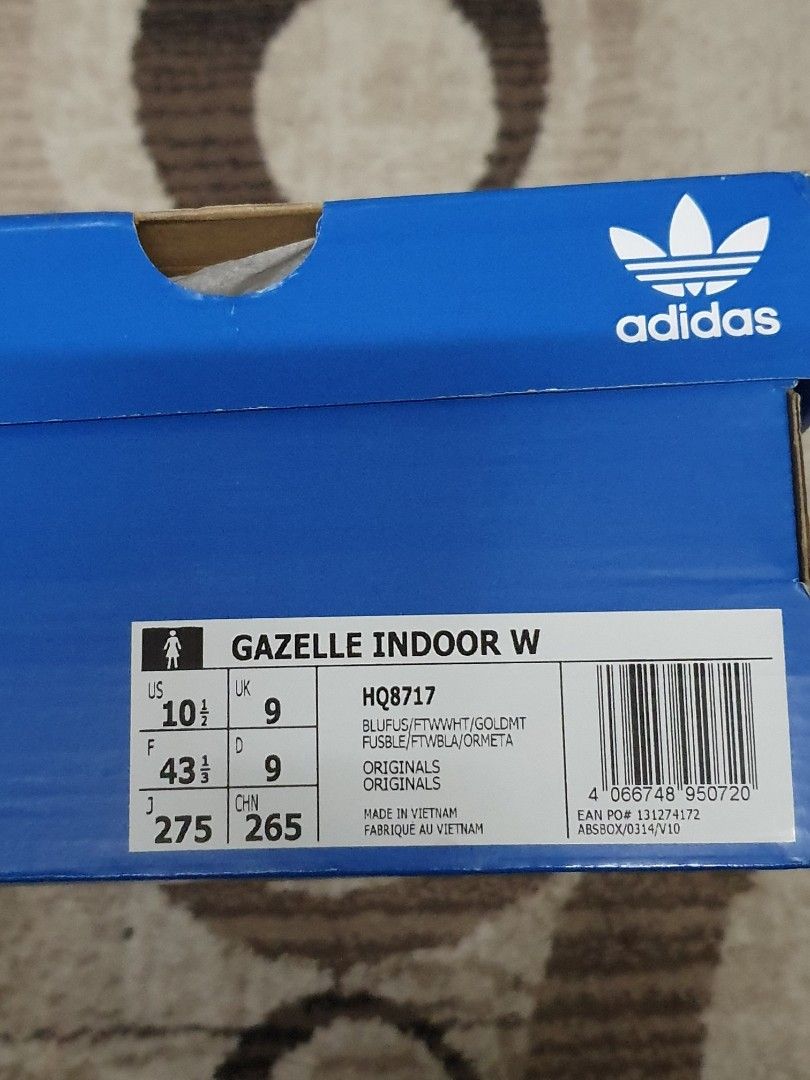 Adidas Gazelle Indoor, Men's Fashion, Footwear, Sneakers on Carousell