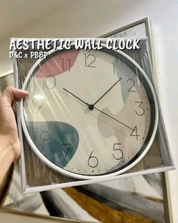 AESTHETIC WALL CLOCK