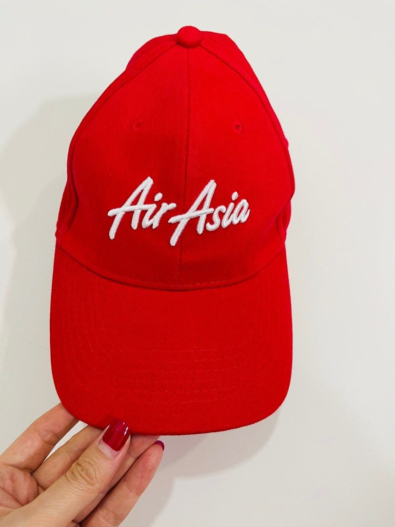 Air Asia Cap Merchandise, Men's Fashion, Watches & Accessories, Cap ...