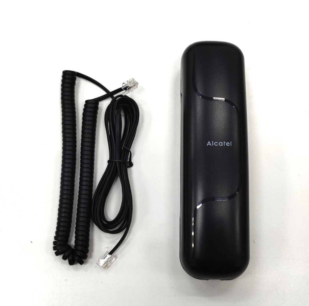 ALCATEL T06 Corded Phone with Redial Key, Volume Control & Wall Mountain,  Computers & Tech, Office & Business Technology on Carousell