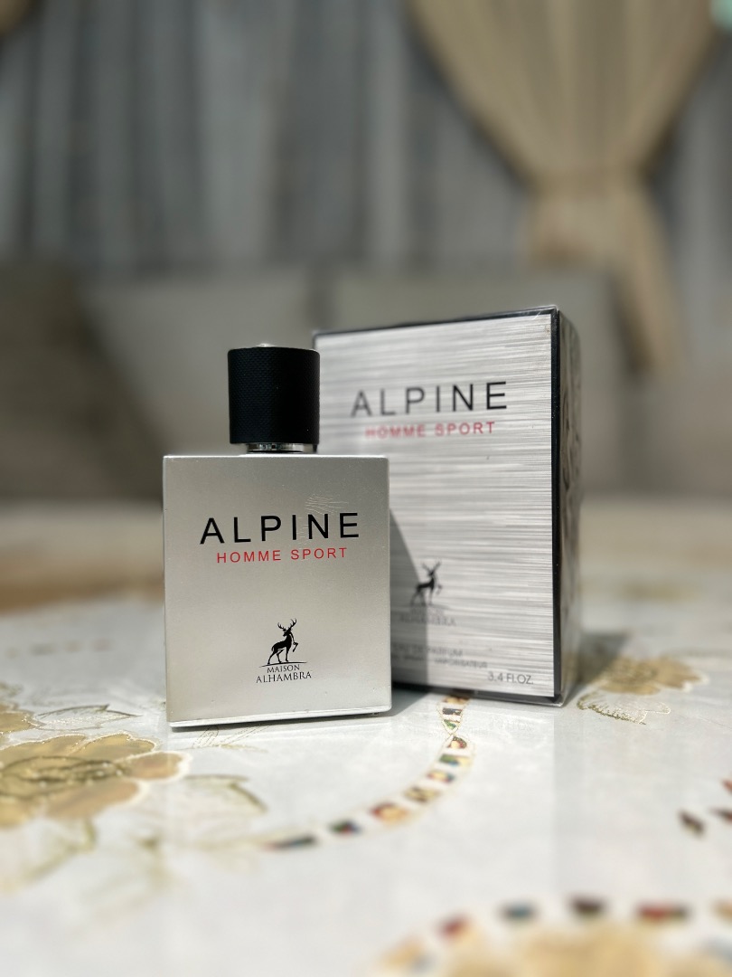 Alpine Homme Sport 100ml EDP by Maison Alhambra, Beauty Personal
