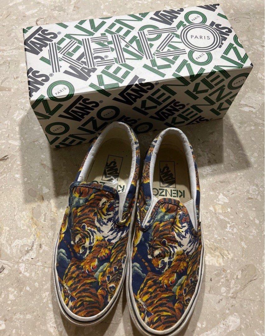 Kenzo x vans slip on best sale