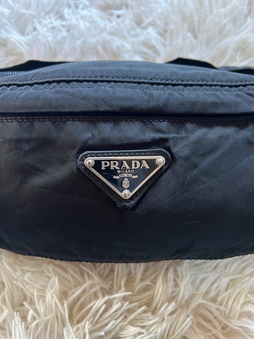 Authentic Prada beltbag (Category: Luxury Bags & Wallets) located in Binalonan. Submitted by sheenaluxarchive (Listing ID 1296313185, Image 2). Description: no major flaws signs of usage only authentic!.