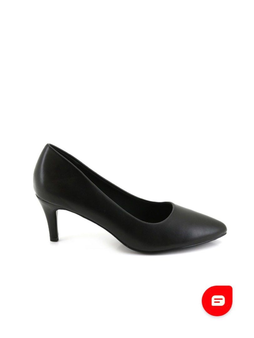 Black heels bata shop