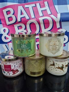 Bath&body Works 3 wick candle