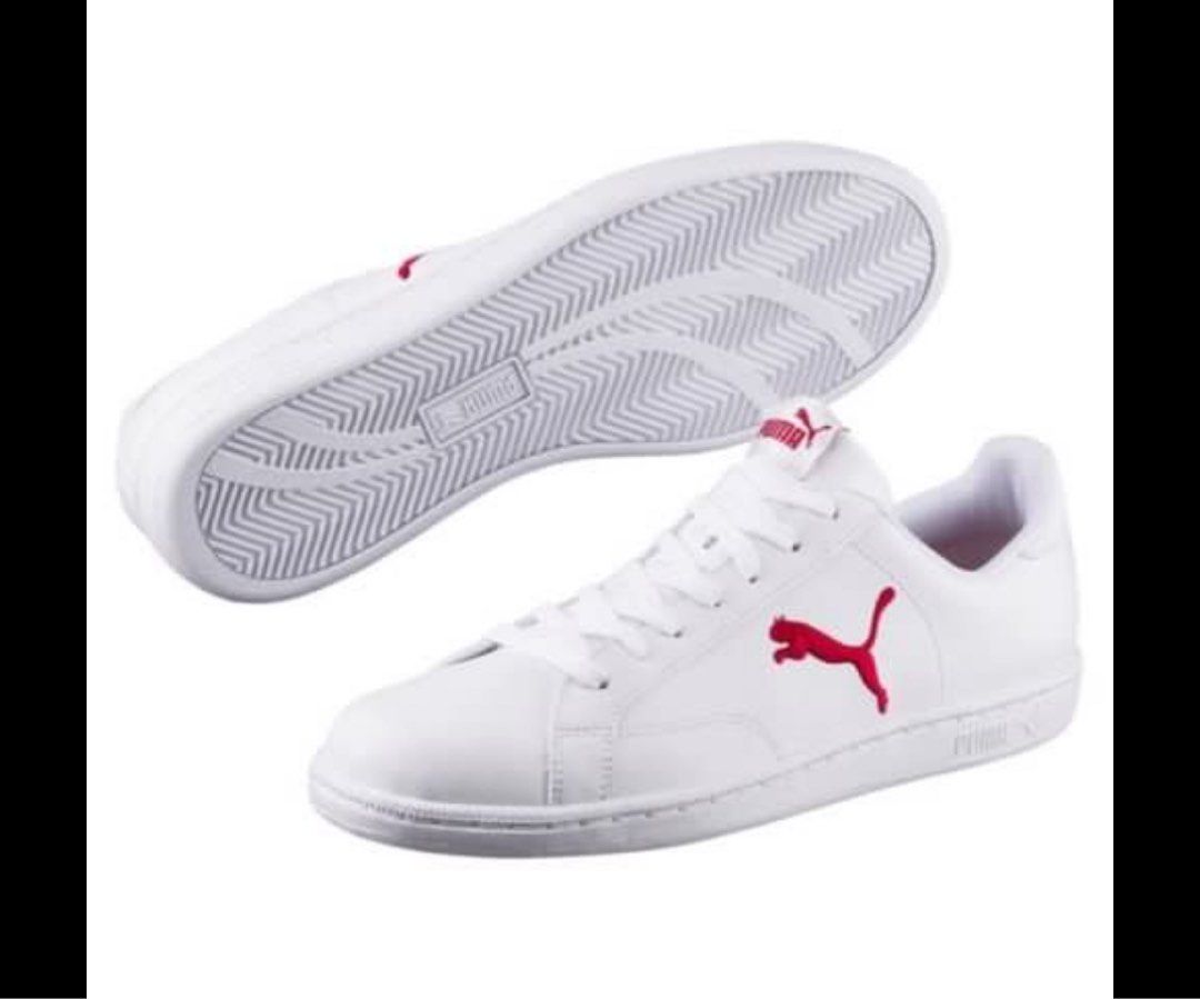 Sale BNIB Puma Smash Cat Leather Sneakers Men s Fashion Footwear Sneakers on Carousell