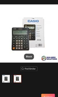 Casio GX-16B Practical Calculator, 16 Digits, Extra Large Display, Desktop Type, Independent Memory