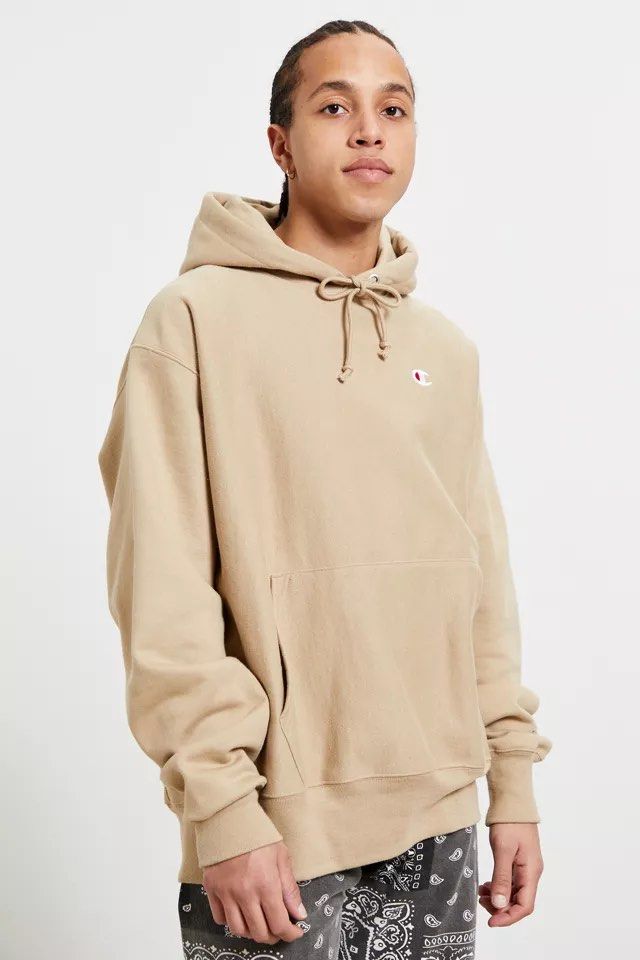 Mens beige champion hoodie shop