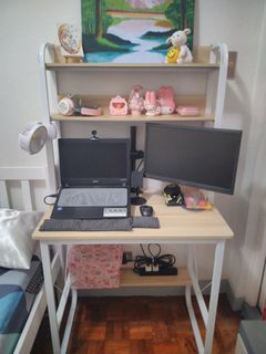Computer desk / study table  with shelves