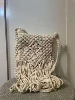 Crochet Cross Body Beach Bag