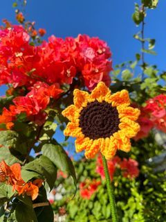 Crochet Flowers | Sunflower Crochet