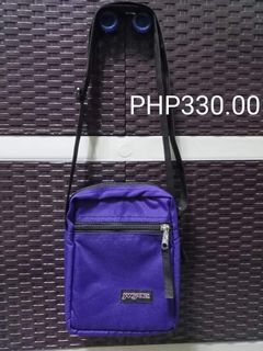 Dark Purple Sling Bag for Men