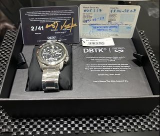 DBTK x Seiko Men's Automatic Watch Limited Edition Collectors Item
