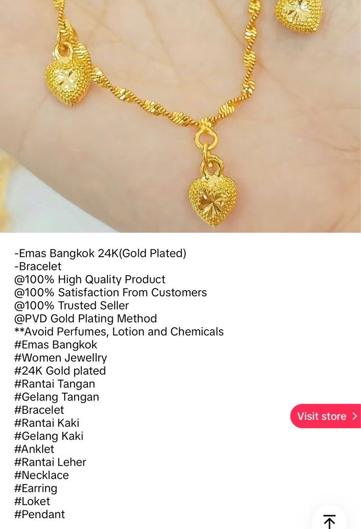 Emas plated 24k top