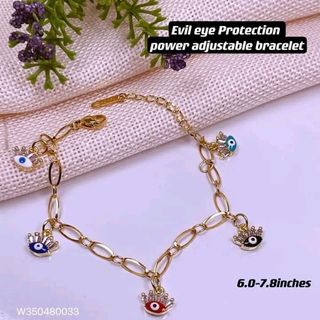 Evil eye protection bracelet