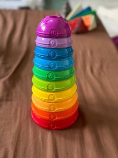 Fisher price stack and roll nesting cups
