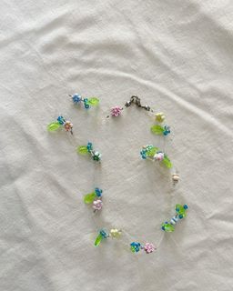 Flower Bead Necklace