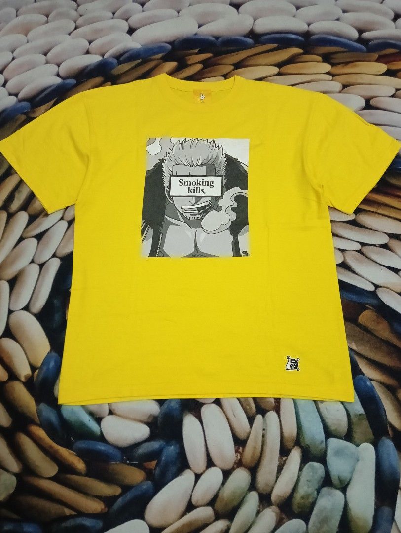 L FR2×ONE PIECE Smoking Kills クロコダイル ロンT One Piece x #FR2