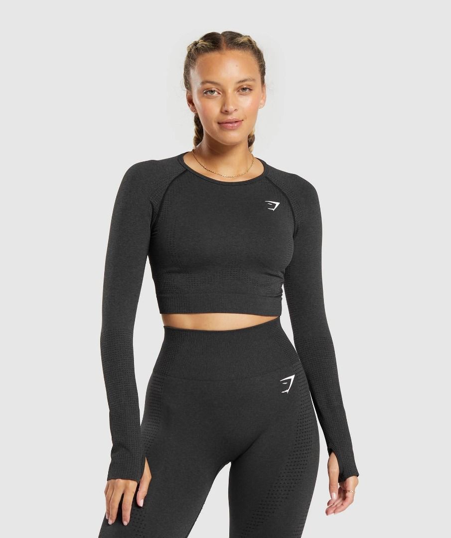 Vital long sleeve crop top gymshark deals