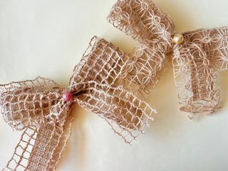 Handmade Natural Jute Burlap Rustic Lace Ribbon Perfect for DIY Arts and Crafts, Party Decor